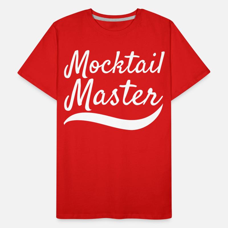 Mocktail Master Männer Premium Bio T-Shirt
