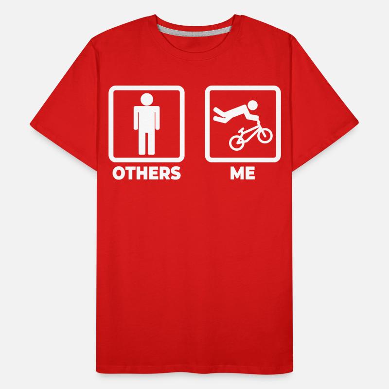 BMX Routine Männer Premium Bio T-Shirt