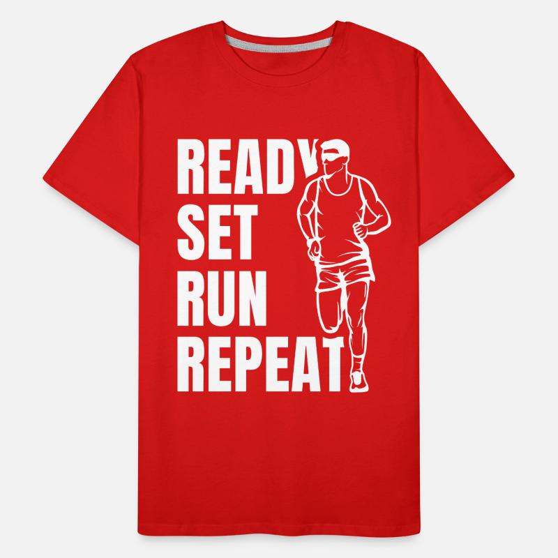 Funny runner saying Men's Premium Organic T-Shirt