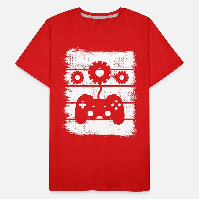 Conception de jeux T-shirt bio Premium Homme