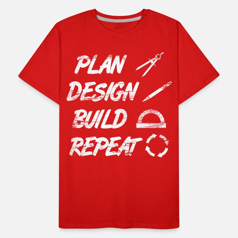 Architect Routine Men's Premium Organic T-Shirt