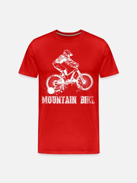 VTT - T-shirt bio Premium Homme - rouge