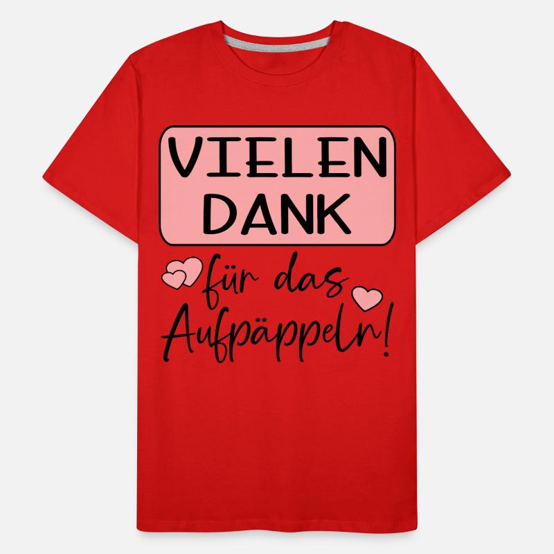 GUTE BESSERUNG - AUFPÄPPELN Männer Premium Bio T-Shirt