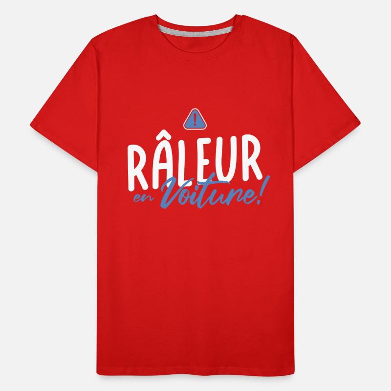 CAR SCRAPER - For those who complain while driving Men's Premium Organic T-Shirt