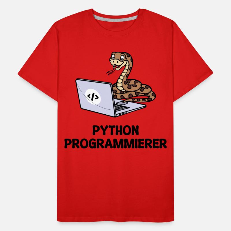 Programmer Computer Code Developer Statement Men's Premium Organic T-Shirt