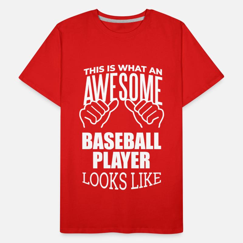 Baseball Männer Premium Bio T-Shirt