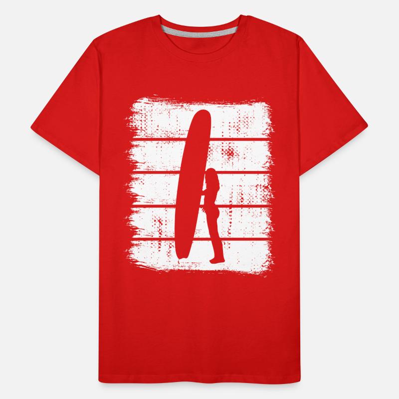 Conception de surfeur T-shirt bio Premium Homme