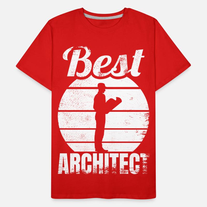 Bester Architekt Männer Premium Bio T-Shirt