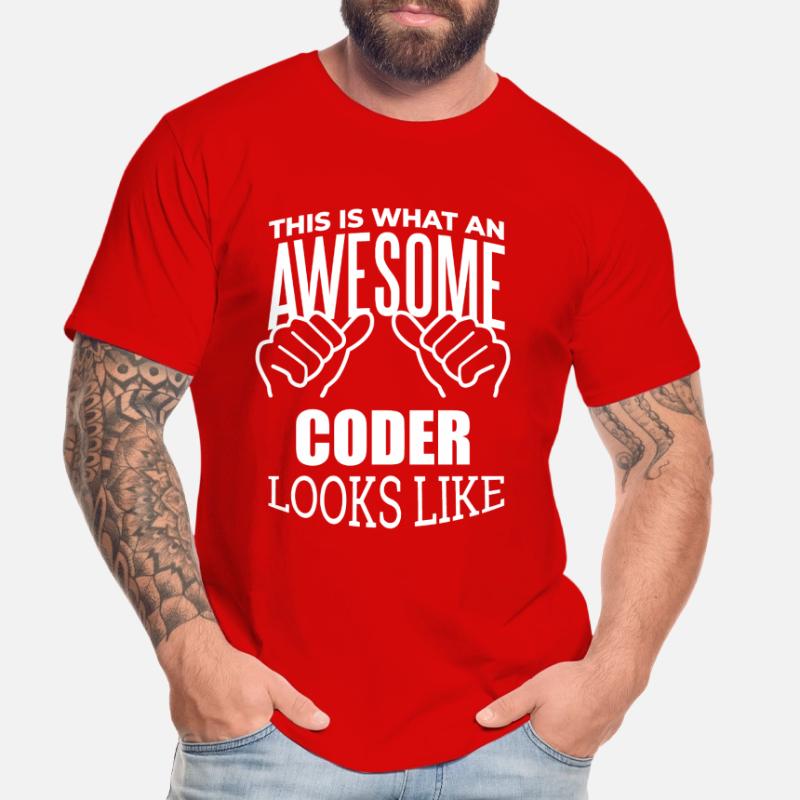 Coder Men's Premium Organic T-Shirt