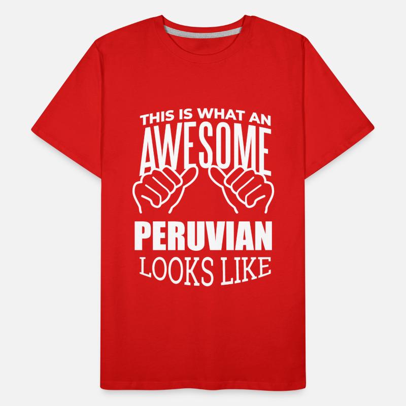 Pérou T-shirt bio Premium Homme
