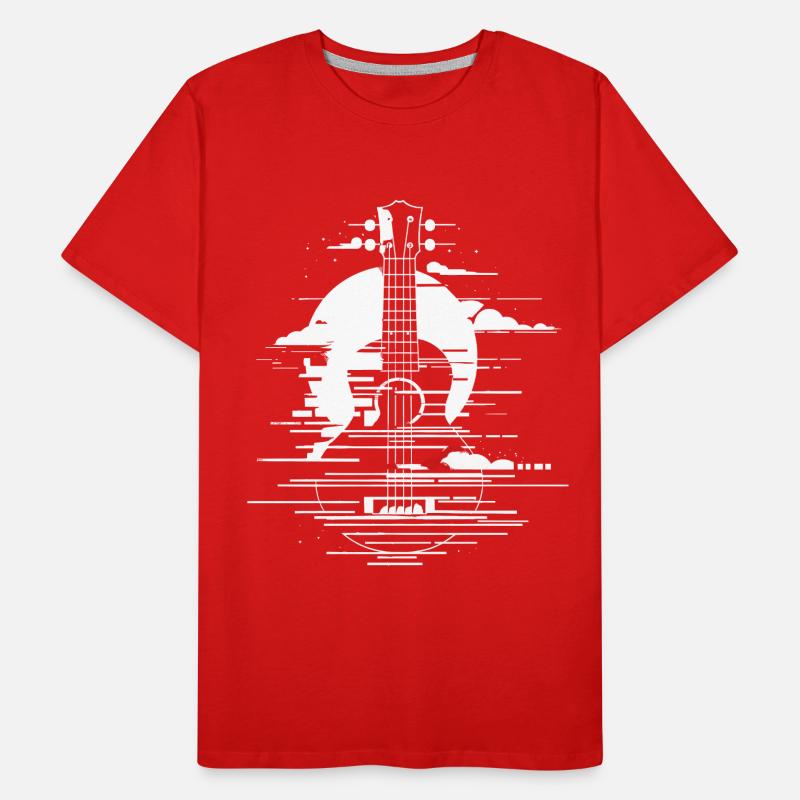 Ukulele Graphics Men's Premium Organic T-Shirt