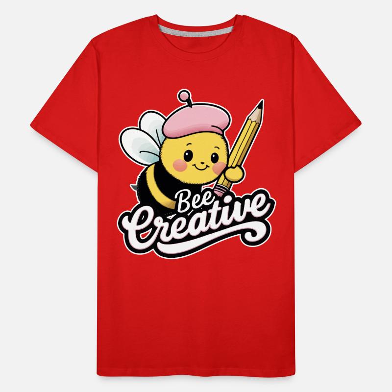 creative bee bee be creative Men's Premium Organic T-Shirt