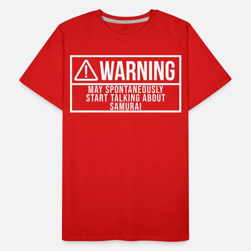 Samurai Männer Premium Bio T-Shirt
