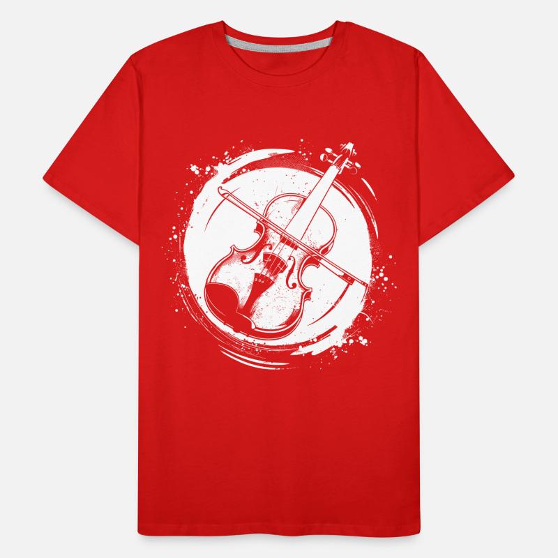 Violon T-shirt bio Premium Homme