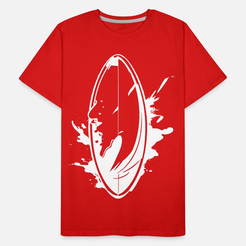 Planche de surf Graffiti T-shirt bio Premium Homme