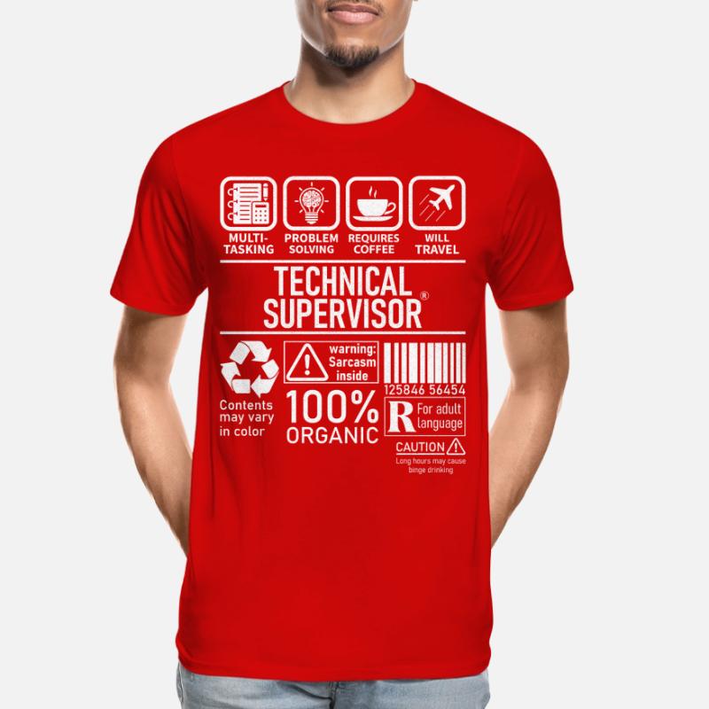 Technical Supervisor multi tasking problem solving Men's Premium Organic T-Shirt