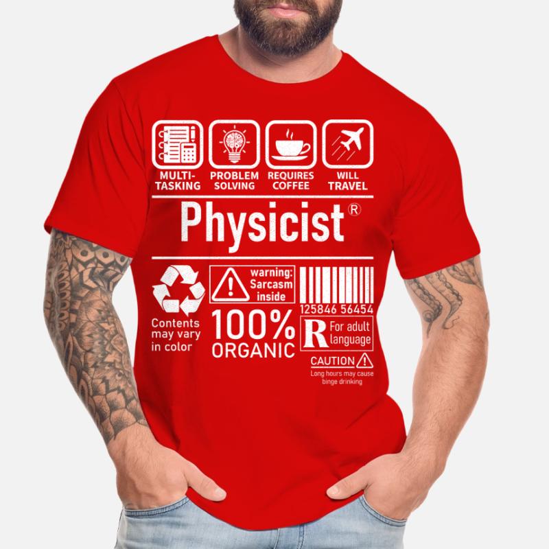 Physicist Specialist multi tasking problem solving Men's Premium Organic T-Shirt