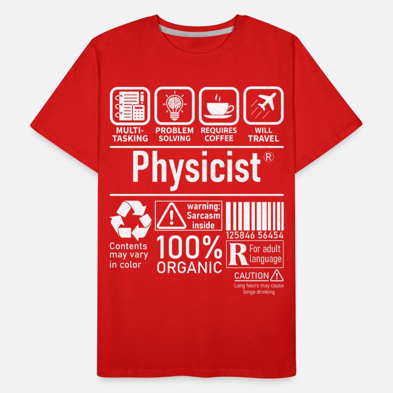 Physicist Specialist multi tasking problem solving Men's Premium Organic T-Shirt