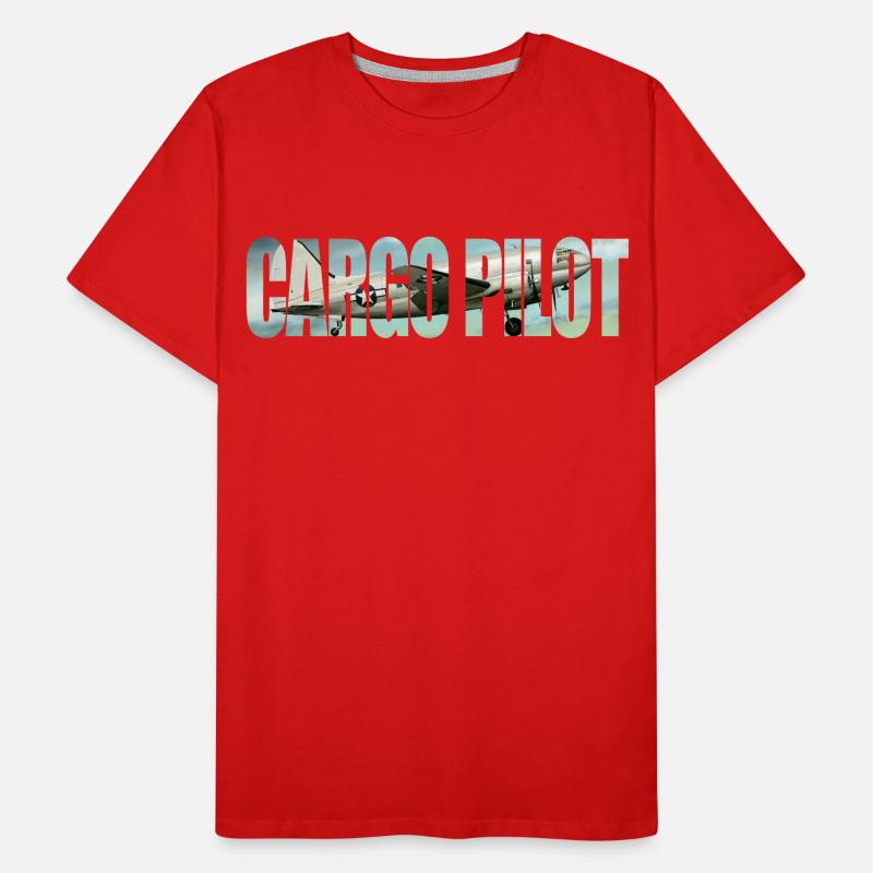 Cargo pilot C-46 Men's Premium Organic T-Shirt