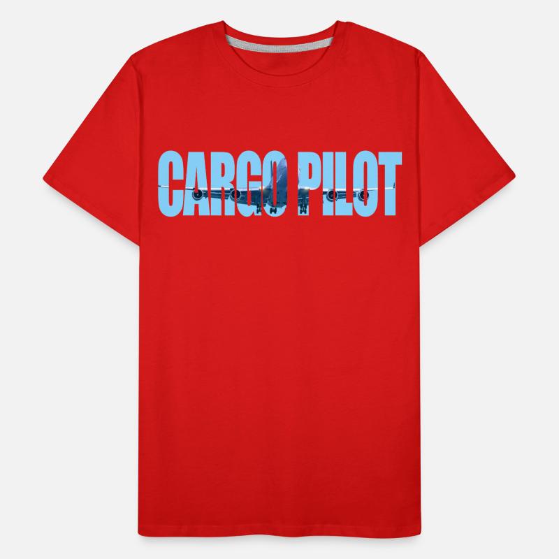 Cargo pilot Männer Premium Bio T-Shirt