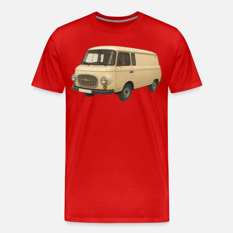 B1000 als Comic - Männer Premium Bio T-Shirt - Rot