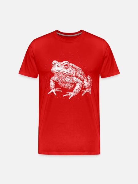 Toad - Men's Premium Organic T-Shirt - red