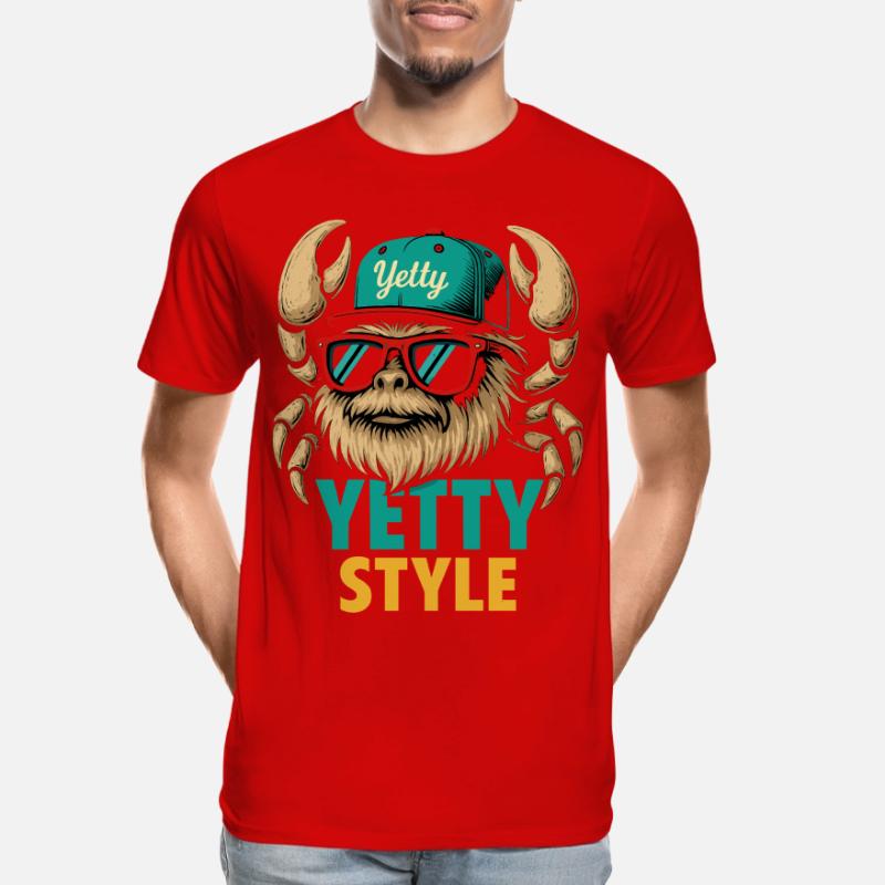 Graphisme Yeti Style Yetty T-shirt bio Premium Homme