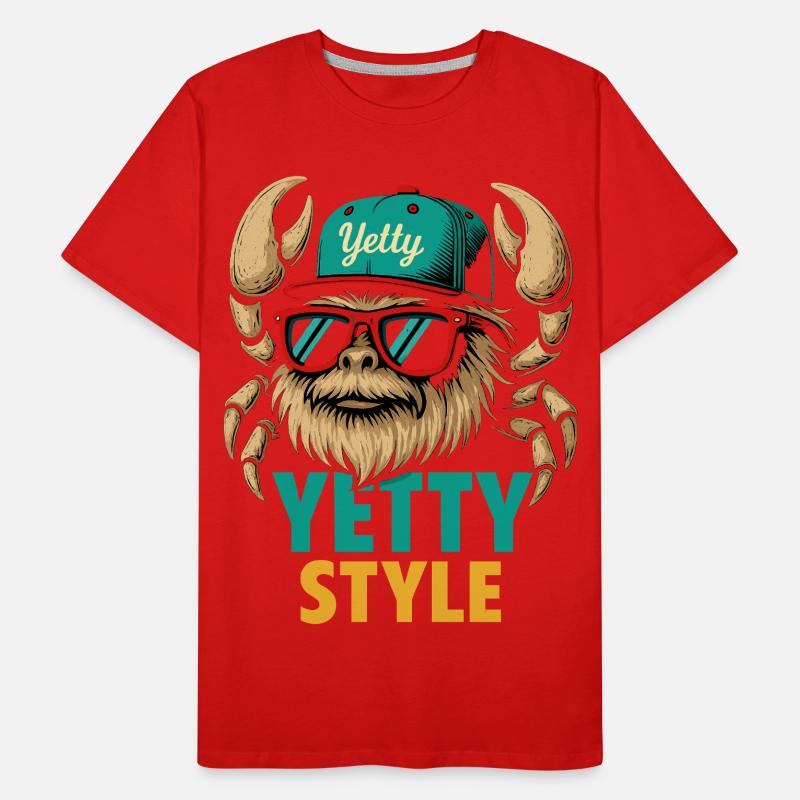 Graphisme Yeti Style Yetty T-shirt bio Premium Homme