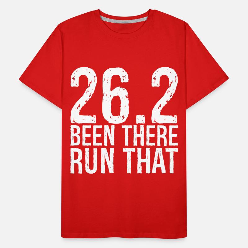 26 waren dort gelaufen, dass Männer Premium Bio T-Shirt