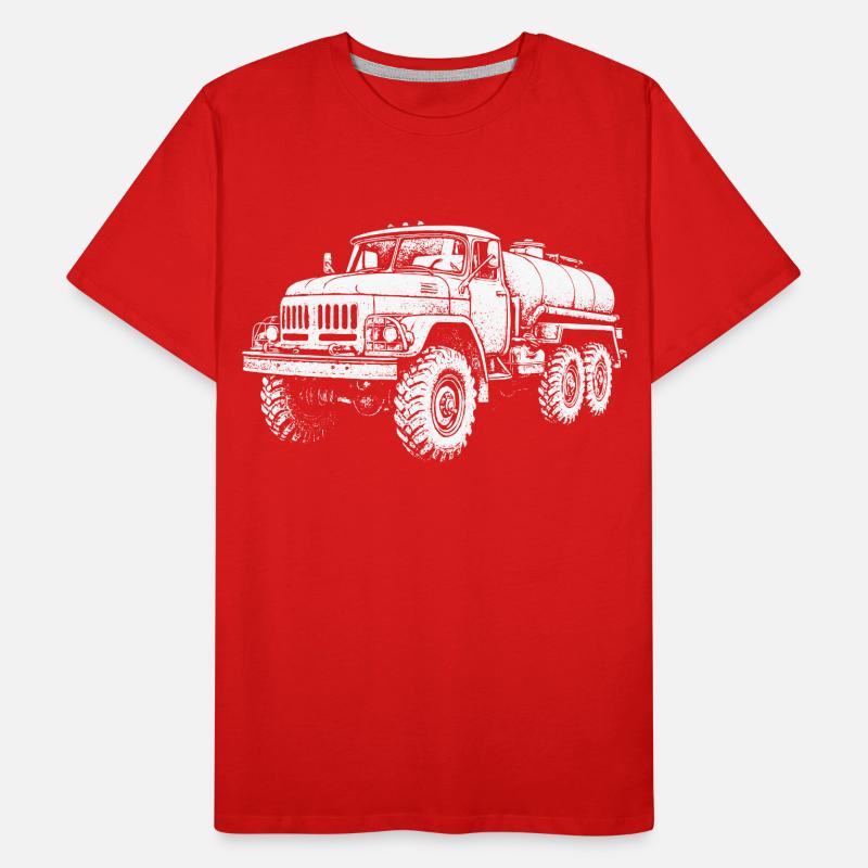 Colosse rétro robuste T-shirt bio Premium Homme