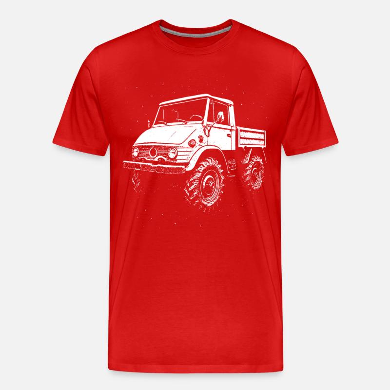 Kraftpaket mit Kultstatus - Männer Premium Bio T-Shirt - Rot