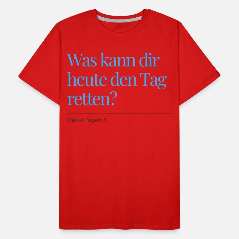 Question n° 5 T-shirt bio Premium Homme