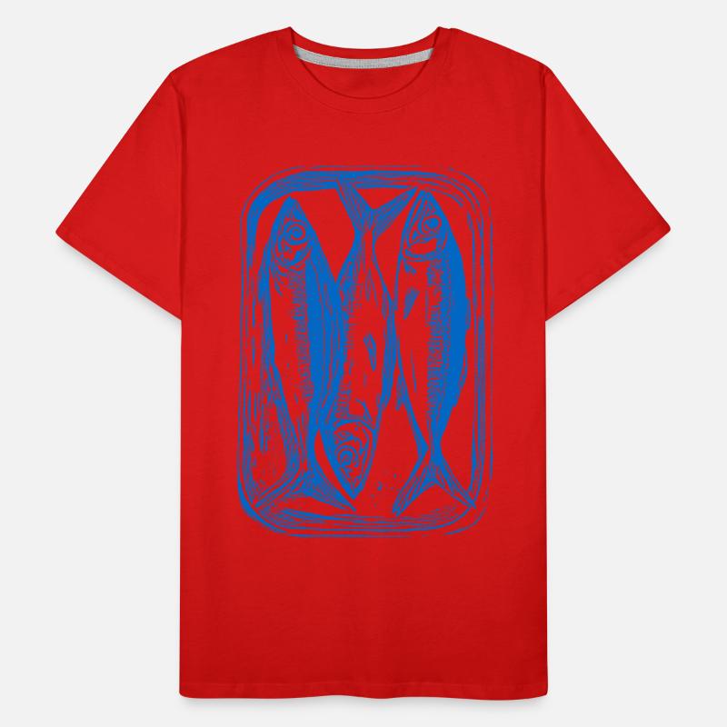 Conserve de poisson T-shirt bio Premium Homme