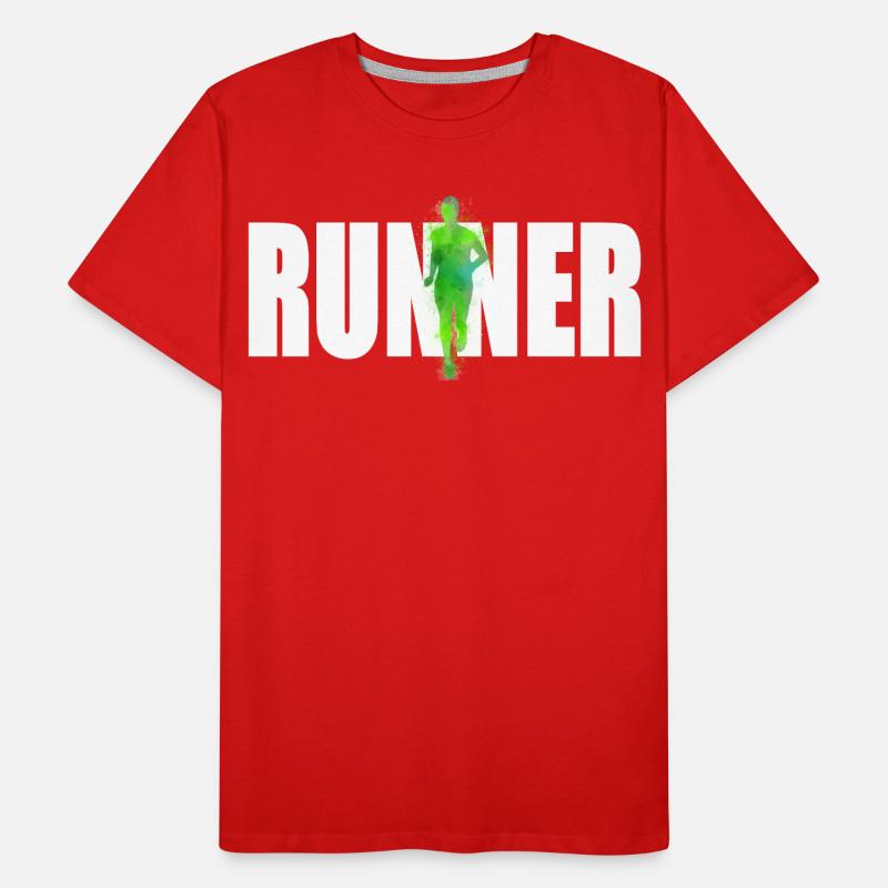 Coureur T-shirt bio Premium Homme