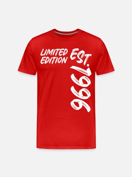 Édition limitée Est. 1996 - T-shirt bio Premium Homme - rouge