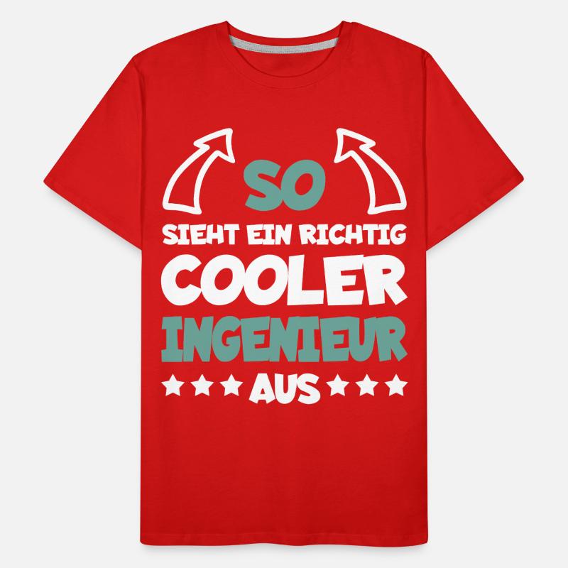 Really Cool Engineer Funny Saying Gift Men's Premium Organic T-Shirt