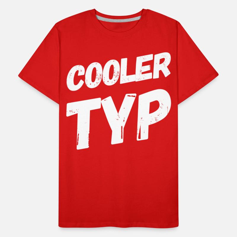 So sieht ein cooler Typ aus Männer Premium Bio T-Shirt