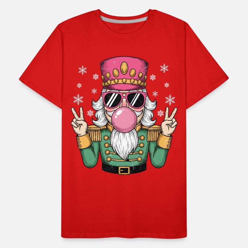 Nutcracker Bubble Gum Men's Premium Organic T-Shirt