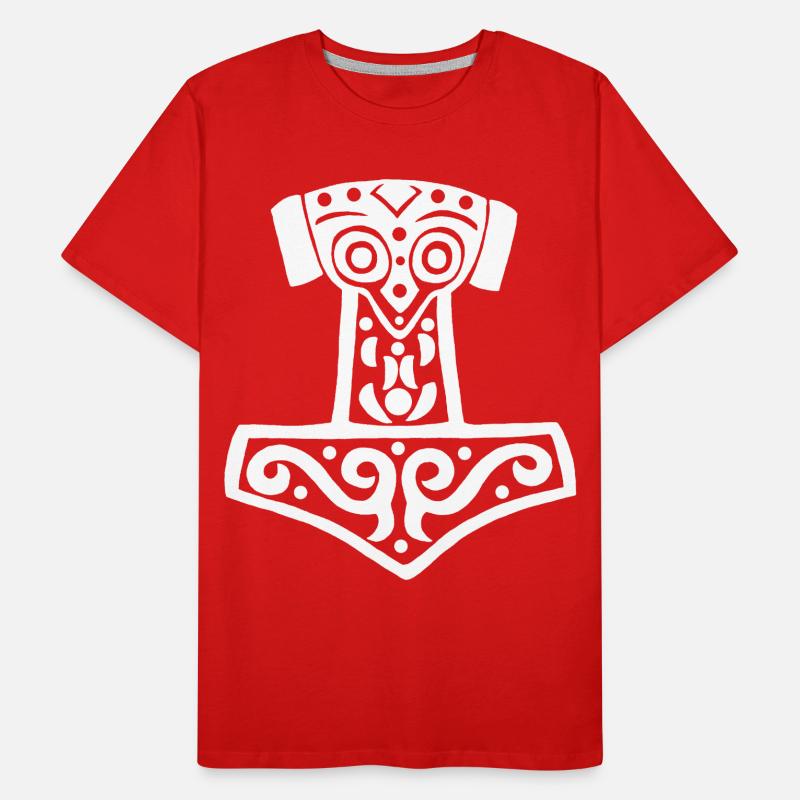 Marteau de Thor (blanc) T-shirt bio Premium Homme