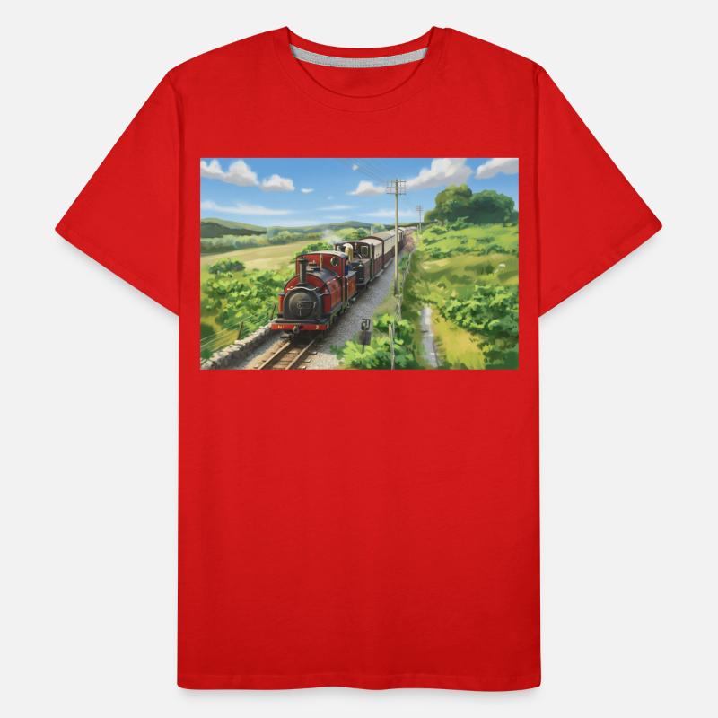 Dduallt Double Header Men's Premium Organic T-Shirt