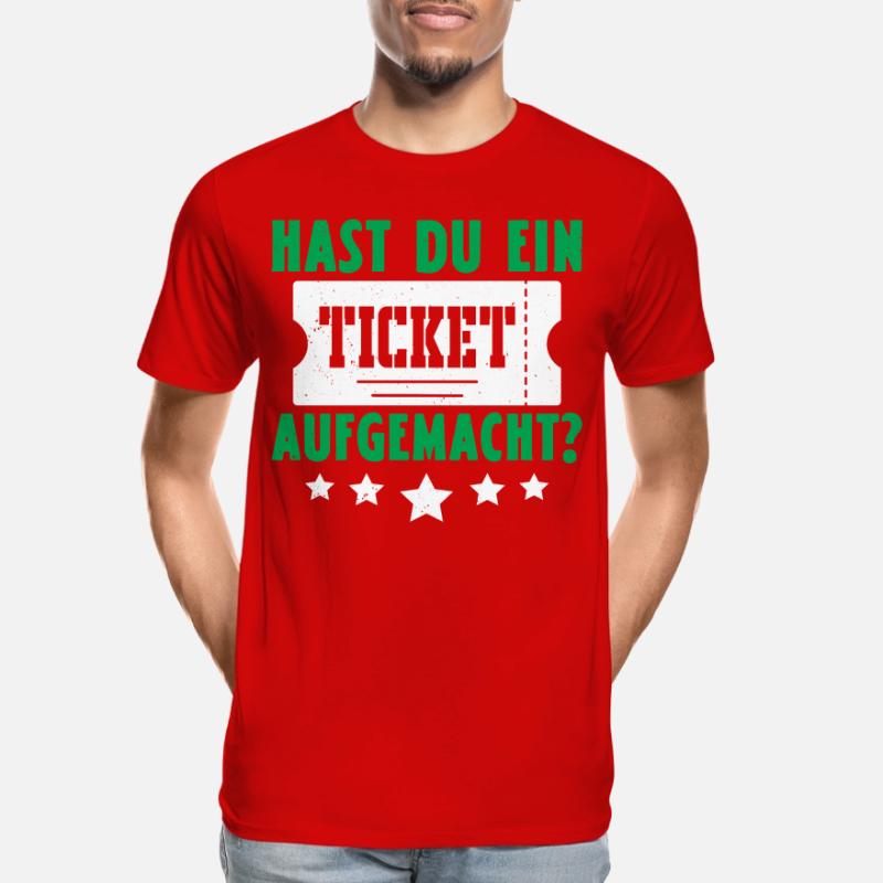 Science Coder DID YOU OPEN A TICKET FUNNY Men's Premium Organic T-Shirt