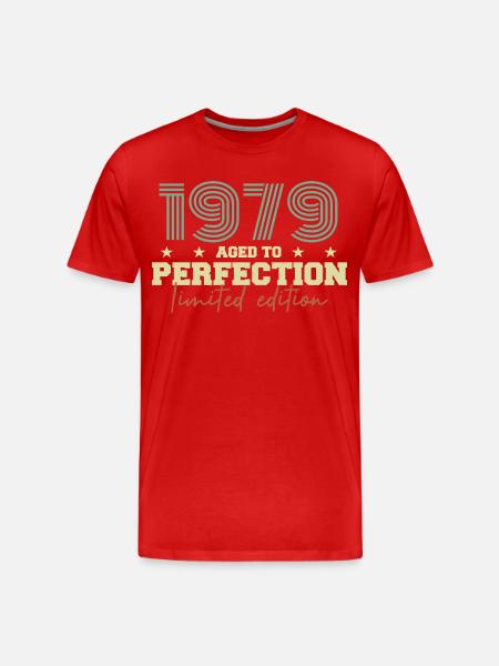 1979 - T-shirt bio Premium Homme - rouge