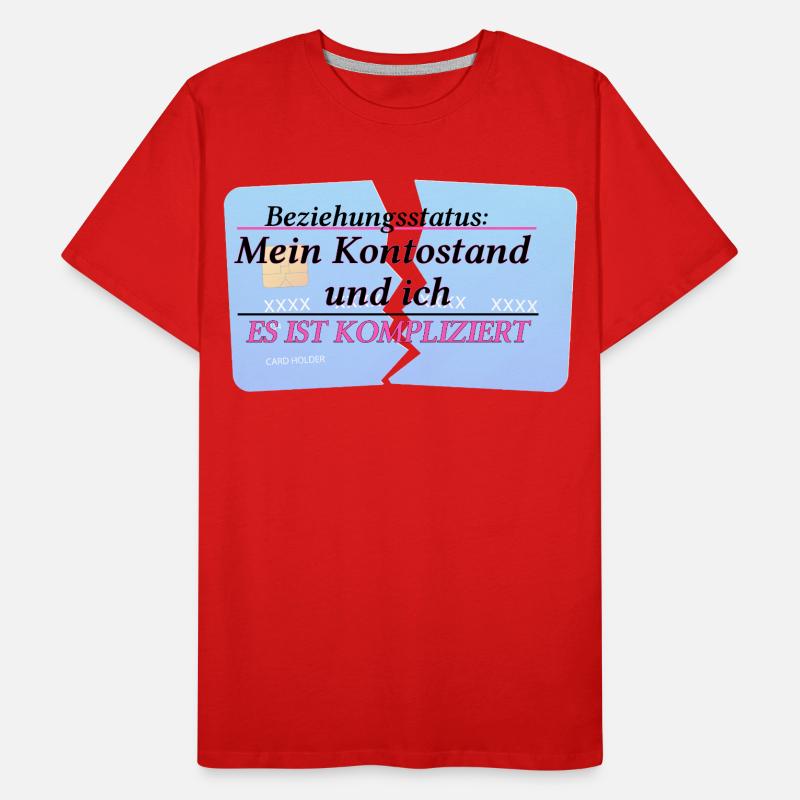 Solde de mon compte & moi – C’est compliqué T-shirt bio Premium Homme