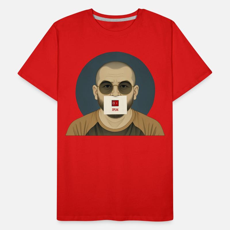 SPRICH MANN – nette Leute Männer Premium Bio T-Shirt