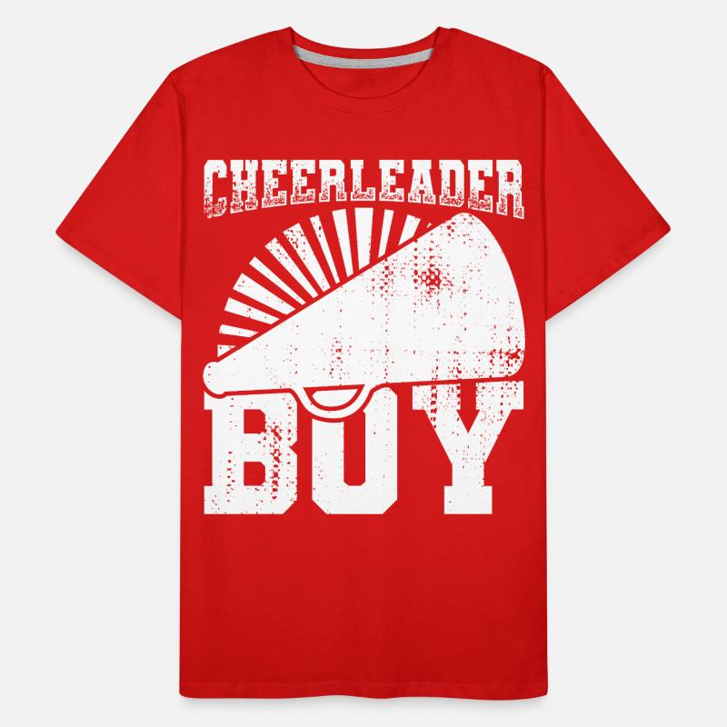 Cheerleader Boy Männer Premium Bio T-Shirt