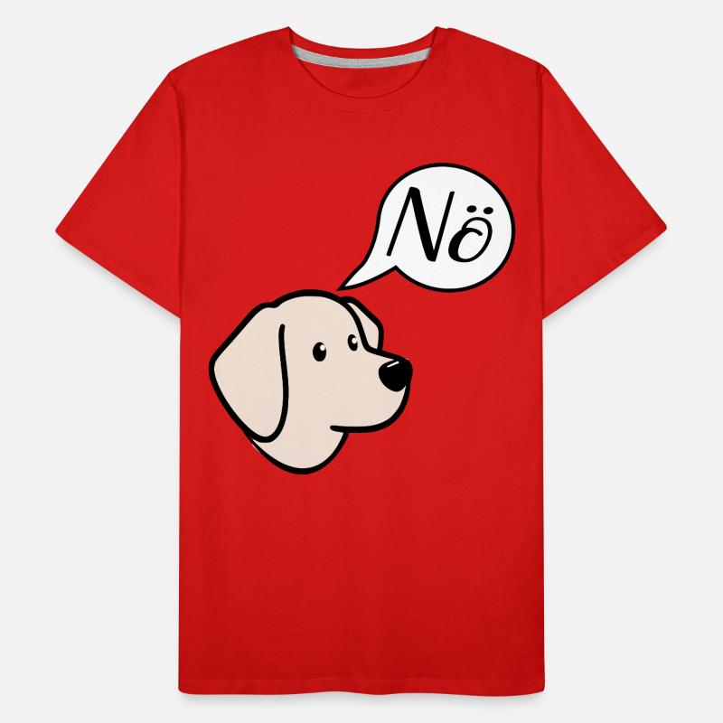 Pas de chiens T-shirt bio Premium Homme