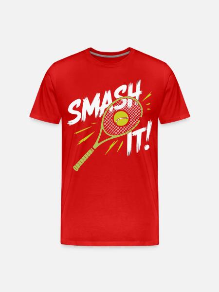 I can't I have padel - Men's Premium Organic T-Shirt - red