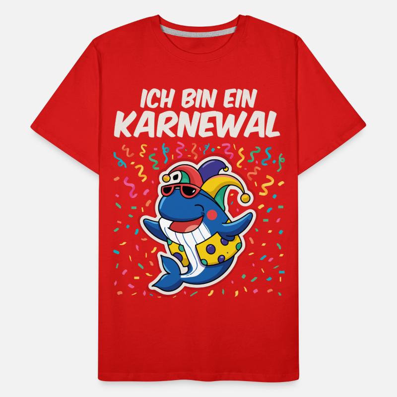 Ich bin ein Karneval Männer Premium Bio T-Shirt