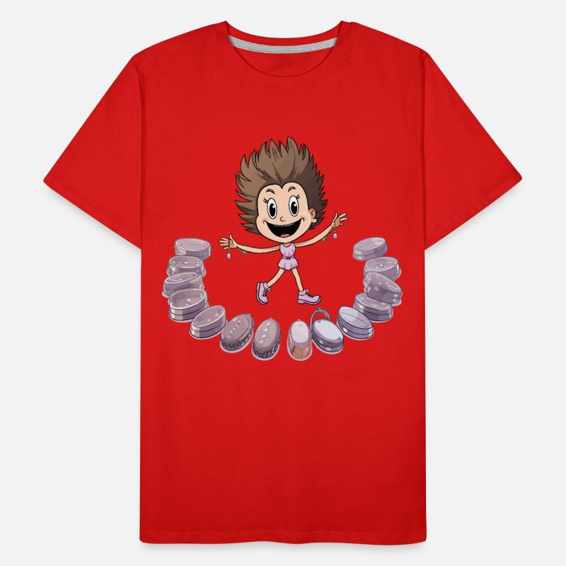 Danseuse Macaron T-shirt bio Premium Homme