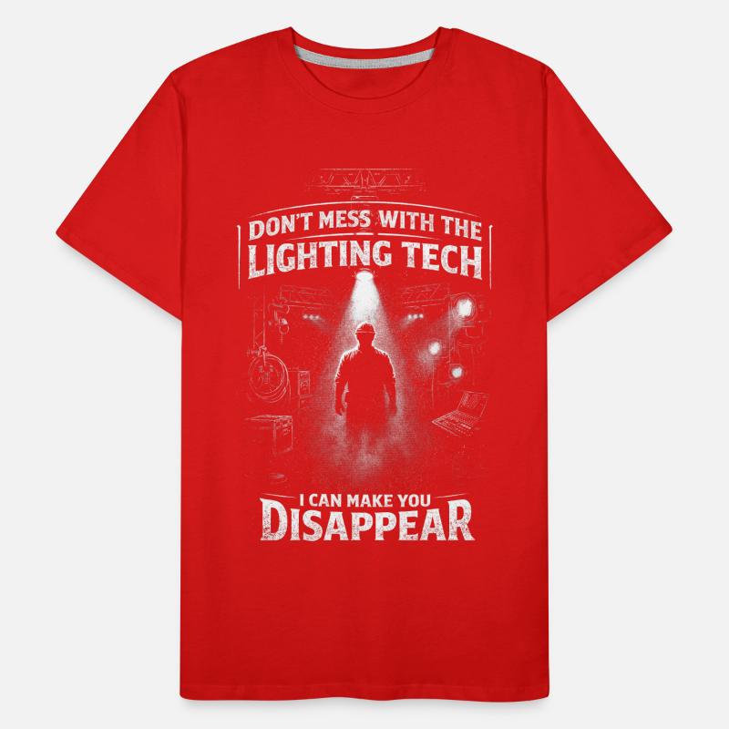 Lighting Technician Lighting Technician Men's Premium Organic T-Shirt